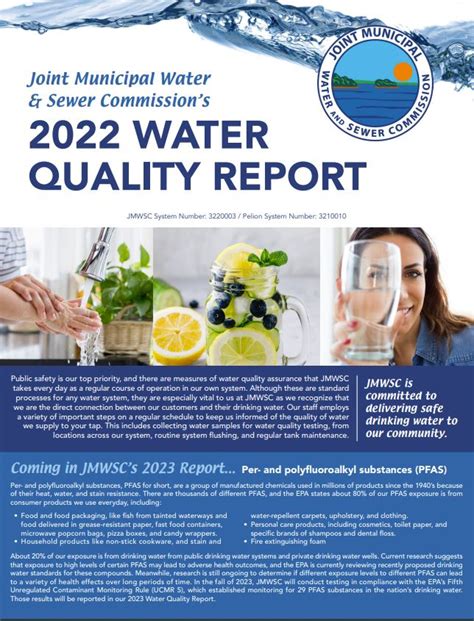 2022 WATER QUALITY REPORT .